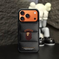 Trend down jacket phone cases for iphone 17 Pro Max 16 Pro Max 15 Pro Max 14 Pro Max 14 plus 13 Pro 