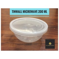 Tinwall microwave 200 ml/ thinwall 200 ml/ mangkok microwave 200 ml/