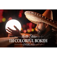 Colorful Bokeh Light Overlays | PS Overlay