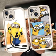 Soft Casing for iphone 7 14 8 6 13 6s Pro Max Plus White Q22 Minion