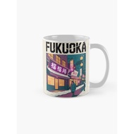 FUKUOKA – Neon Alley Coffee Mug