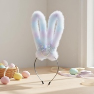 Cosplay Soft Bunny Ears Headband Easter Bunny Ears Headband Soft for Photo Session