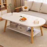 One Rental House Dining Table 2025 New Style Simple Coffee Table Two-in-One Household Dual-Use Small