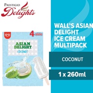 Wall's Asian Delight Coconut Ice Cream Multipack 4x65ml - By Prestigio Delights