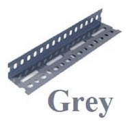 1-1/2" X 2-1/2" BLUE SLOTTED ANGLE BAR / BESI ANGLE RAK LUBANG / BESI BIRU RAK / DIY BLUE RAK