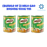 (Bundle of 3) Nestle Milo Gao Kosong 400g Tin