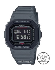 [Watchwagon] Casio G-Shock DW-5610SU-8 Digital Grey Resin Band Mens' Sports Watch Special Bi-Color Bezel  DW-5610  DW-5600  DW5610