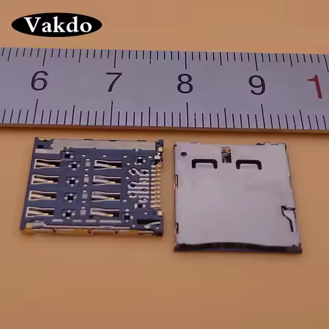 2PCS Micro Sim Card Reader Socket Connector for ASUS Fonepad8 K004 K012 FE380CG FE8030CX Fonepad 7 F
