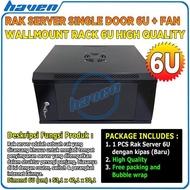 WALLMOUNT RACK 6U SINGLE DOOR SERVER RACK/ 6U WALLMOUNT RACK SINGLE DOOR RACK SERVER 6U WALLMOUNT RA