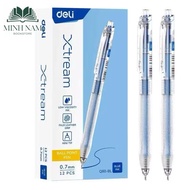 Deli Xtream Q80 Gel Pen - BL Nib 0.7mm Blue Ink