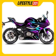 Qjmotor SRK250r Stickers Decals Motorcycle Body Stickers Films Srk250r  Cyber Punk