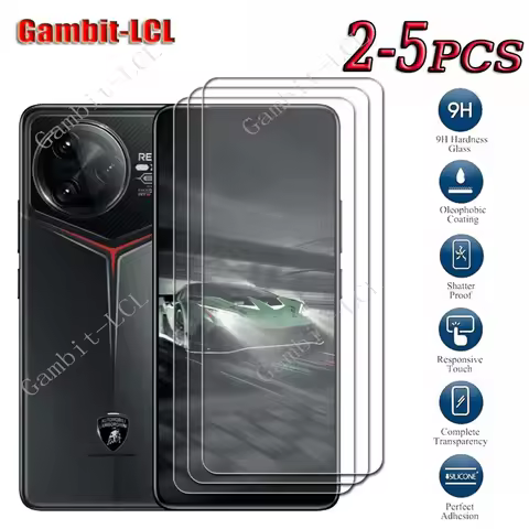 2-5PCS 9H Original Tempered Glass For Xiaomi Redmi K80 Pro 6.67" ON RedmiK80Pro K80Pro Screen Protec