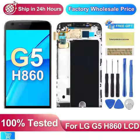 100% Tested LCD for LG G5 LCD Display Touch Screen Digitizer Assembly for LG H840 H850 H860 Mobile P