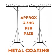 Drying rack stand for bamboo pole