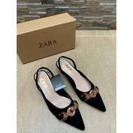 .Zara Kitten Heels Shoes 5cm Size 35-40 Free box+dustbag