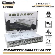 Parametric Equalizer Embassy Eq 777 Priem Equalizer 7 Band Terbaru