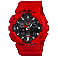 นาฬิกาข้อมือCasio  GShock รุ่น GA100B-4A (Red) สินค้าพร้อมส่ง