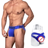 0850 Ready Stock Shipped New Low-Waist Men's Thong Temptation Sexy Skinny Cross Underwear Youth BS32