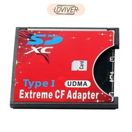 [LOVIVER] SD CF Card Adapter   SD MMC    CF Type  Flash Memory CF Card Adapter High  for SLR Camera