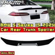 Rear Trunk Spoiler Compatible with BMW 5 Series I5 2024 Body Kit Rear Spoiler Trunk Wing Car Accesso