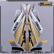 Striping Yamaha RX z rxz silver 1996 list body Sticker Motorcycle Standard Quality LIGHT888