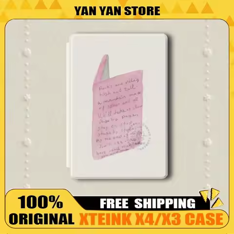 For XTEINK X4/X3 E-Book Reader Protective Cover Flip Shockproof All-around Magnetic Closure Case E-B