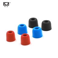 KZ Earphone Memory Cotton Earplugs 3Pairs (6pcs) Comfortable Earbud Headphone Portability Headset Audifonos EDX CRA ZSN ZS10