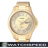 Citizen BF2003-50P BF2003-50 Stainless Steel Quartz Gold Tone Analog Men's Watch