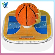 Mini Desk Calendar 3D Tree Basketball Calendar with Light 2026 Desktop Decoration Tear Off DIY 3D St