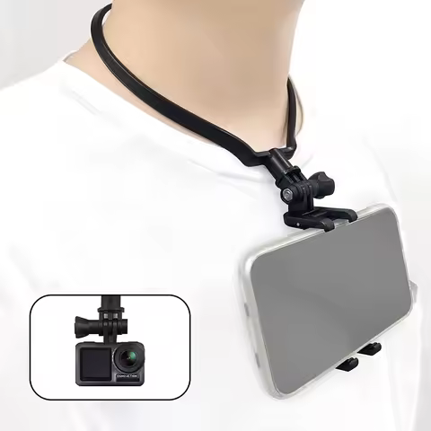 Neck Hold Mount Lanyard Strap for GoPro 11 10 9 8 7 6 5 Action Camera and Phone Video Shooting Smart