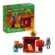 Lava Lake LEGO Battle Toys Underbounded Building Matching Children's Building Blocks LEGO 21266 Mine