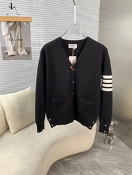Thom Browne  Sweater TB 四條紋針織開襟衫外套男女同款