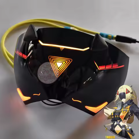 Zenless Zone Zero Trigger Cosplay Luminous Mask Props Eye Mask Obol Squad Halloween Party for Women 