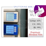 Car Tinted Window Film Sputtering IR99 | VLT 35 (Ready Stock)