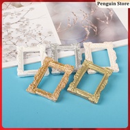 👓 Set of 10 Miniature Picture Frames 4.7x3.5x0.1in Resin Material Decorative for Homeowners