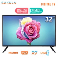 Sakula LED Digital TV ทีวี 32 นิ้ว [TCLG-32]  ทีวีจอแบน 20 นิ้ว