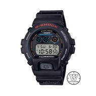 [Watchwagon] Casio G-Shock DW-6900U-1 Digital Gents Watch Black Resin Band LED Backlight dw-6900 dw6