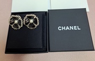 經典Chanel 山茶花耳環