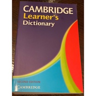 Cambridge Learners Dictionary Second Edition