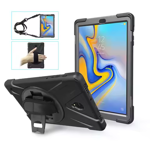 Rotating Hybrid Case For Samsung Galaxy Tab S5E SM-T720 T725 A 10.5 T590 T595 10.1 T510 T515 Rugged 