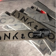 Car Rear Trunk Words Letters Replace Badge Emblem Decals Sticker For Lynk&Co 01 03 05 06 AWD Logo Re
