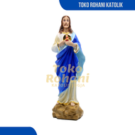PATUNG YESUS HATI KUDUS20 CM / PATUNG TUHAN YESUS / PATUNG YESUS MURAH / PATUNG YESUS MARIA / PATUN