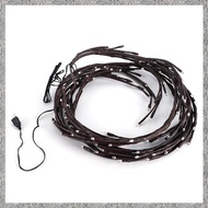 (BIGY) 144 LED Tree Branch Rattan Lights Willow Vine Lights Warm White 8 Function Model