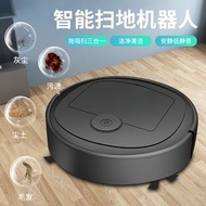 全城熱賣 - 掃地機器人全自動智能吸塵器大吸力家用室內掃拖擦地一體機可充電黑色升級版大電量掃吸拖