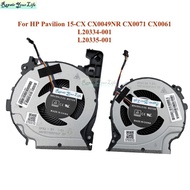 FZLaptop CPU GPU Cooling Fan For HP Pavilion 15-CX CX0049NR CX0071 CX0061 L20334 L20335-001 TPN-C133