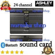 Mixer audio Ashley 24 channel king 24 Premium original garansi resmi 1 tahun