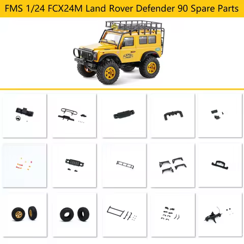 FMS 1/24 FCX24M Land Rover Defender 90 RC Car Spare Parts