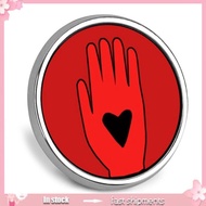 YOIOI Ceasefire Pin Pray for Peace Round Button Badge Pins Unique Stop War Enamel Pin