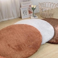 ROUND FUR CARPET BIG SIZE DIAMETER 150cm