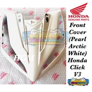 FRONT COVER (PEARL ARCTIC WHITE) FOR HONDA CLICK 125I V3 | HONDA GENUINE PARTS | 64300-K2V-H20ZF
